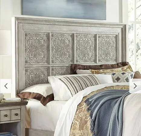 King Liberty Furniture Heartland Decorative Panel Headboard