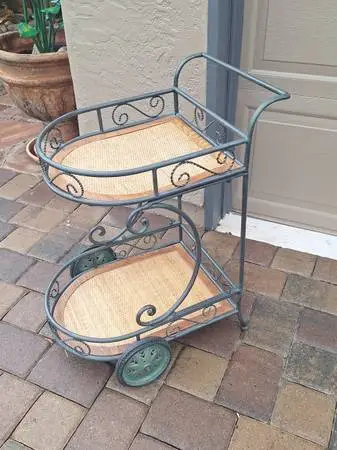 Vintage tea cart