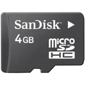 New 4GB Micro Scan Disk Card & USB-C to USB-A Adapter.