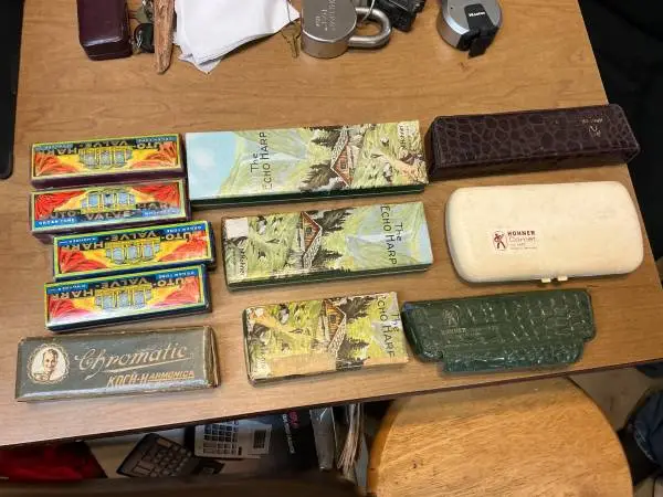 Vintage Harmonica Collection