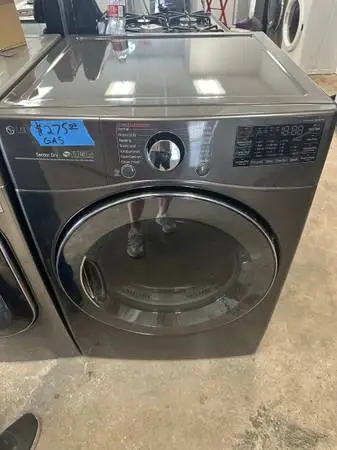 LG Steam & Sensor Dry Gas Dryer 713-376-0356