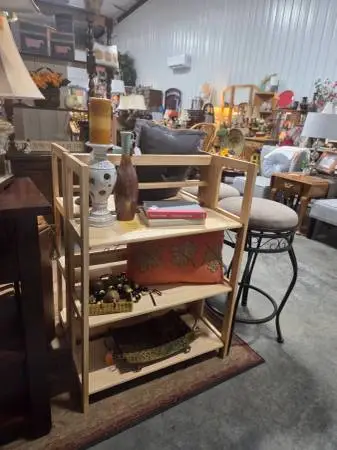 Folding Wood Shelf