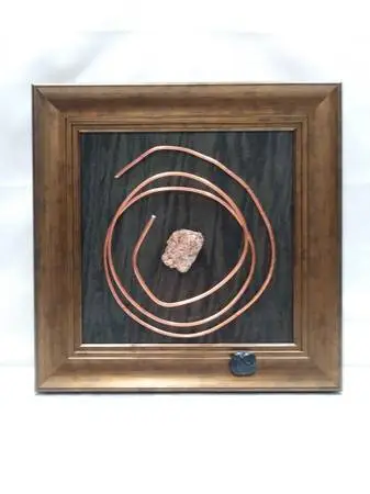 3D Wire Art #180, original About Round