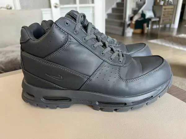 Nike Air Max Goadome Ash Sz 12 Leather Winter Boot