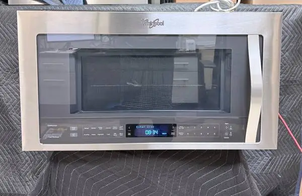 Whirlpool WMH76719CS  30″ Over-the-Range Microwave Stainless Steel