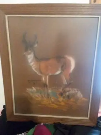 Will Sampson - actor/painter - 2 paintings