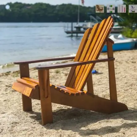 Template plans for Adirondack Chair