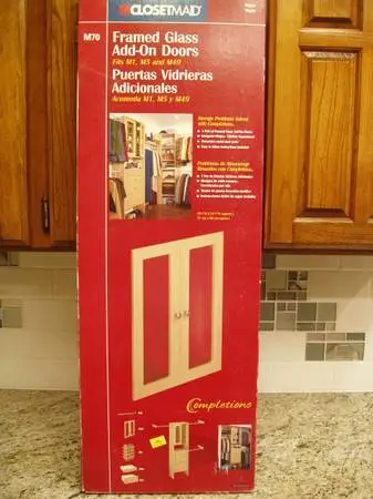 Closetmaid Framed Glass Add-on Doors