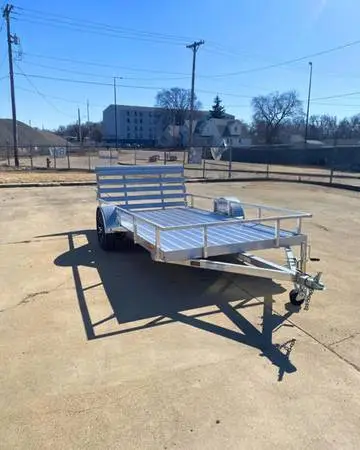 76x12 Aluminum Utility Trailer – Lightweight, Rust-Free, Ready to Work