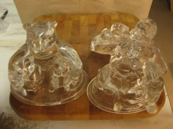 Coke Crystal Bear and Santa
