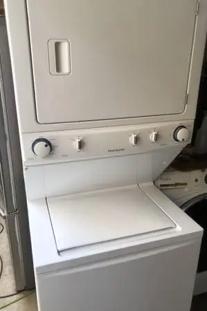 Frigidaire Stackable Laundry Center Washer and Gas Dryer