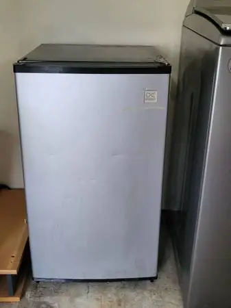 Daewoo Mini Office Refrigerator and a Watercooler.