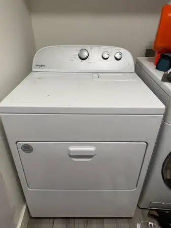Whirlpool electric dryer