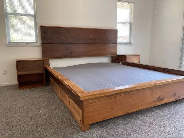 Custom reclaimed wood Beds