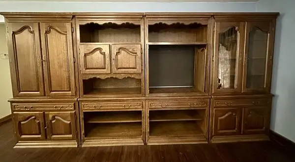 Classic German Schrankwand (8 living room modules)