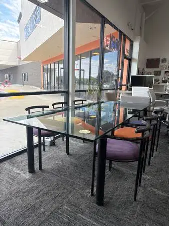 Glass Conference Table