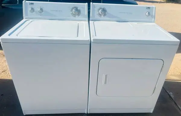 4.5cu Whirpool Heavy Duty Super Capacity Washer & Electric Dryer Set