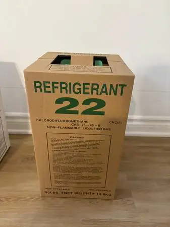 R22 Refrigerant Factory Sealed, Original Freon