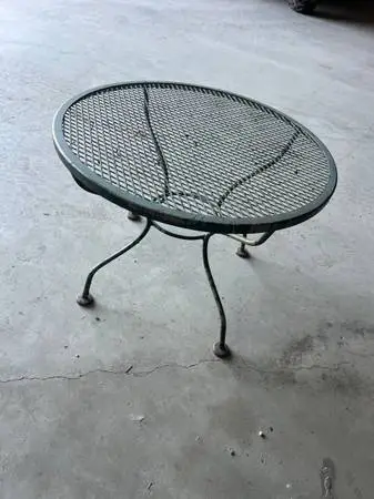Wrought Iron Patio Table