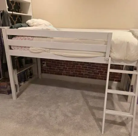 Max & Lily Low Loft Twin Bed