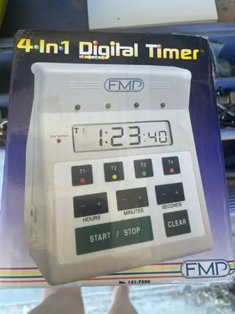 FMP 4 in 1 digital commercial kitchen timer