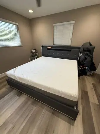 King Size LED Bed Set