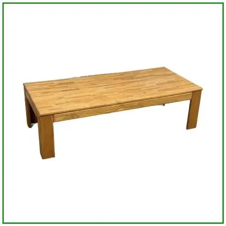 Oak Butcher Block Coffee Table