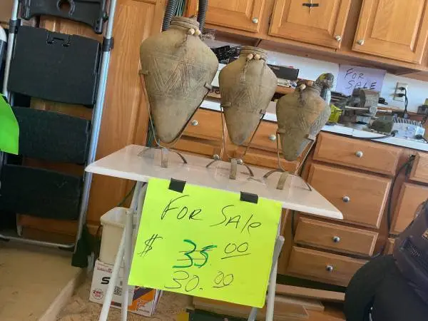 3 LARGE CERAMIC VASES