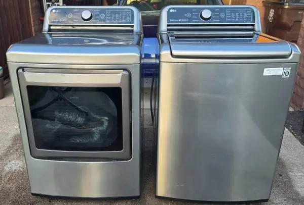 L.G washer and dryer
