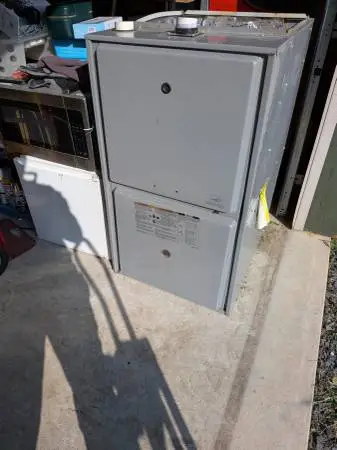 Propane gas furnace