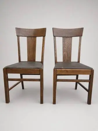 Antique Arts and Crafts Chairs by American Chair Co