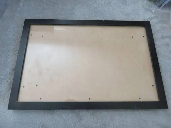 FRAME with GLASS 18.25 X 12-can be used vertically or horizontally