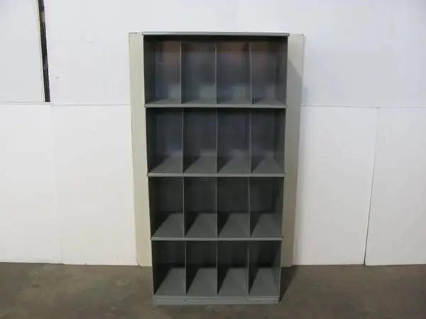 Stackbin Four Shelf X-Ray File System Storage Cabinet (6 pieces)