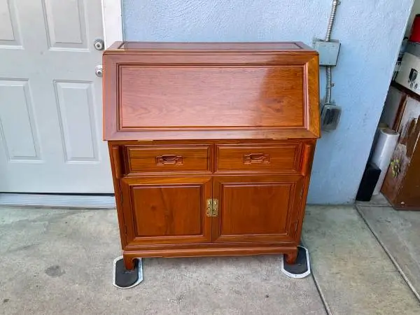 Vintage Solid Rosewood Secretary desk Solid wood 300