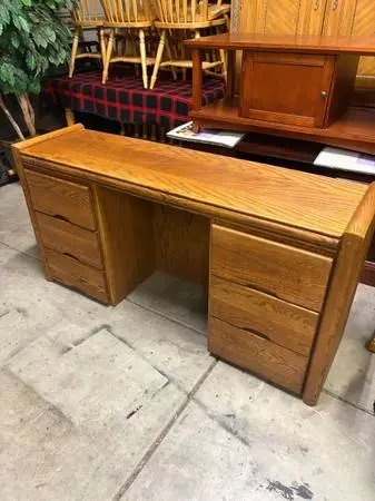 Wood desk