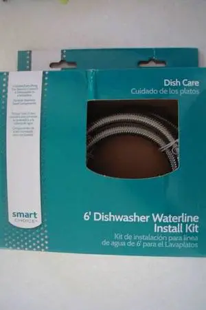 DISHWASHER SUPPLY HOSE-SS-NEW