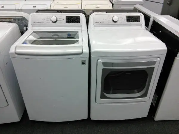 🏁⚽ NEW LG TOP LOAD WASHER DRYER HI EFFICIENCY ENERGY STAR SET
