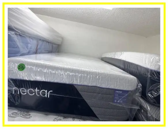 TWIN XL NECTAR LUXE HYBRID MATTRESS & BOX SPRING BED SET