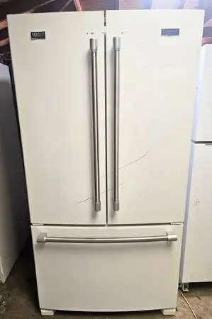 White French doors fridge