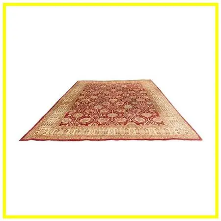 13ft × 17ft 10in Hand Knotted Afghani Wool Rug
