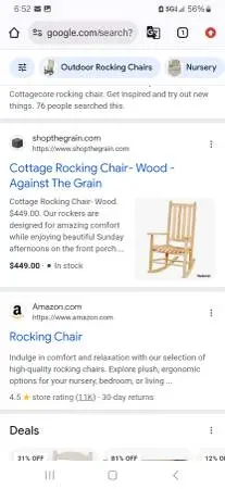 Cottage Porch Rocker