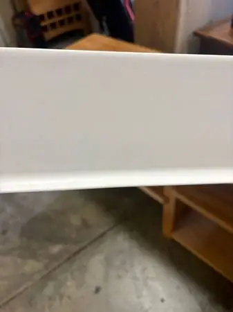 NEW white vinyl wall base