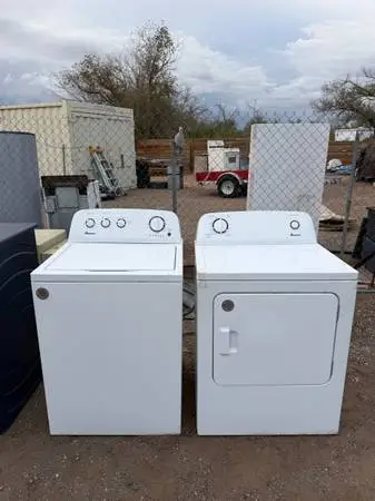 Amana Electric Washer & Electric 220 Plug Dryer Set For Sale $300
