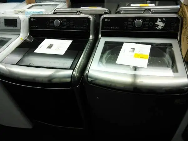 🐦🌅 NEW LG HE TOP LOAD WASHER AND DRYER NO AGITATOR HUGE CAPACITY