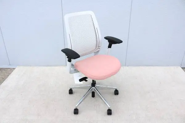 Steelcase Series 2 Air Ergonomic Task Chair in Rose Quartz, Brand New