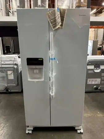 AMANA 24.6 cu. ft. Side by Side Refrigerator with Dual Pad External