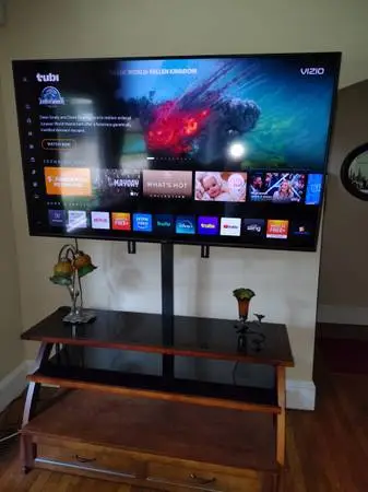Large Smart Tv 65  VIZIO & Stand