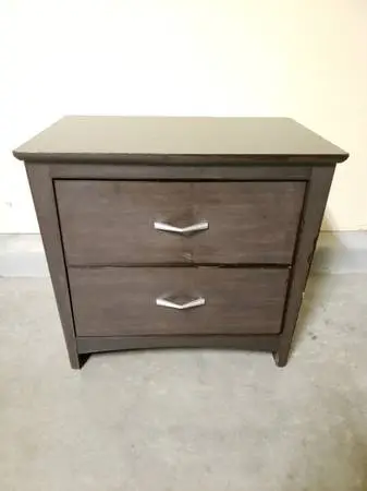 Two Drawer Nightstand / Dresser