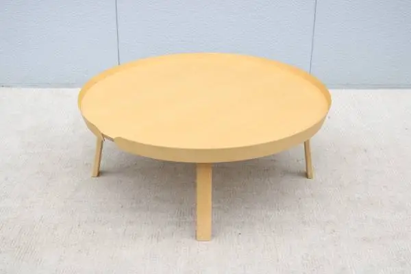 Scandinavian Thomas Bentzen Muuto Around Extra Large Oak Coffee Table