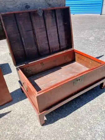 Vintage Asian Storage Chest